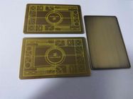 Cartões de bronze de bronze feitos sob encomenda do membro do VIP do metal com Chip Slot grande