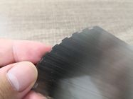 cartão de aço inoxidável escovado de prata Logo Printing do metal de 0.40mm