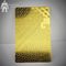 Gold Membership VIP Metal Business Card VIP Card Made By Stainless Steel CR80