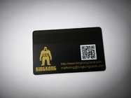 Metal sem contato Chip Card Custom Logo de NFC de SLE4442 RFID