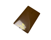 Cartão metálico de NFC da chave da porta de Ving Cards Hot Stamp Gold RFID do hotel