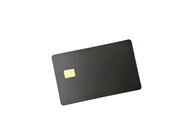 CR80 IC NFC RFID Metal Cartão de Crédito Preto Fosco OEM Logo