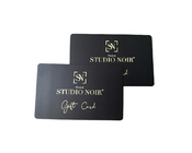 Cartões de visita de metal CR80 de latão personalizado de alta qualidade com logotipo personalizado durável