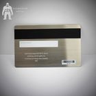 Silkscreen metálico de prata de aço inoxidável dos cartões que imprime 85x54mm