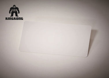 Cartões claros brancos lisos Cr80 imprimível 30 mil. 85.6x54x0.76mm do Pvc