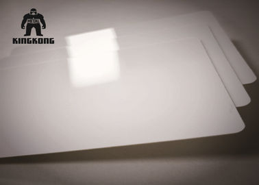 Cartões claros brancos lisos Cr80 imprimível 30 mil. 85.6x54x0.76mm do Pvc