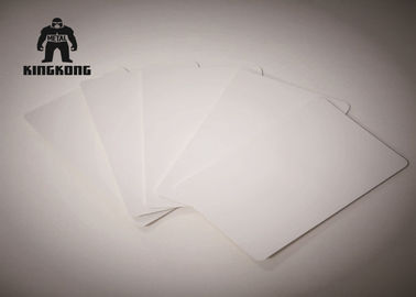 Cartões claros brancos lisos Cr80 imprimível 30 mil. 85.6x54x0.76mm do Pvc