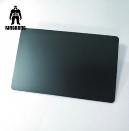 Cartões metálicos de cobre luxuosos da tinta para o efeito de Matt da microplaqueta do banco SLE4442