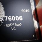 O cartão de nome de aço inoxidável gravado laser 85 x 54mm do LOGOTIPO projeta livre