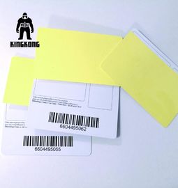O Pvc plástico personalizado identificação do cartão do pessoal do estudante da foto inclui a etiqueta transparente