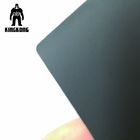 Dos cartões de aço luxuosos do preto do silicone de KingKong sentimento excepcional terminado matte