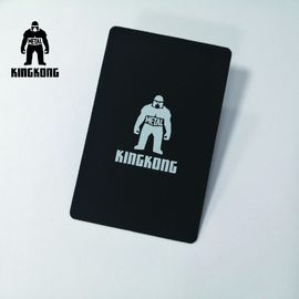 Silicone especial Goodfeeling dos cartões pretos matte lisos profissionais do metal