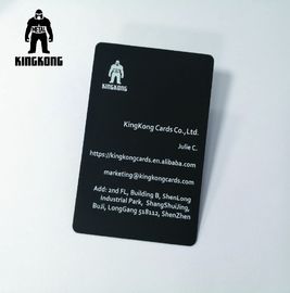 Silicone especial Goodfeeling dos cartões pretos matte lisos profissionais do metal