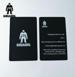 Silicone especial Goodfeeling dos cartões pretos matte lisos profissionais do metal