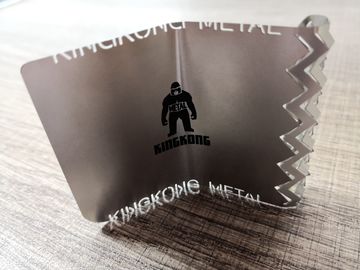 Cartão preto matte de aço inoxidável luxuoso 85x54mm do membro do negócio do metal do fundo