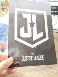 Cartões da liga de justiça 3D da C.C. do PVC do costume para Avertisement/promoção