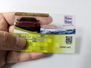 cartões do membro do negócio do espaço livre do PVC de 85.6x54x0.5mm com impressão a cores