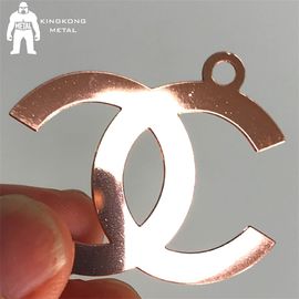 Tamanho personalizado autoadesivo das placas de nome do metal da etiqueta do furo da placa de identificação da indústria