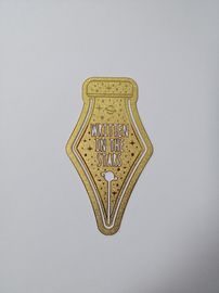 O metal feito sob encomenda de terminação brilhante dos SS marca um endereço da Internet 3D, 2D, horizontalmente dobro ou o único lado