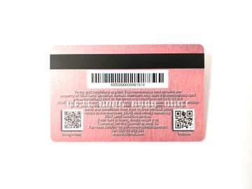 Cartão de sócio padrão do PVC da lealdade CR80 com serigrafia