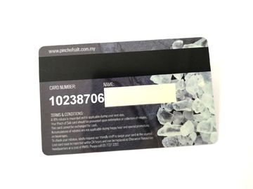 O furo da impressão perfurado cortou cartões do PVC/etiquetas chaves plásticas