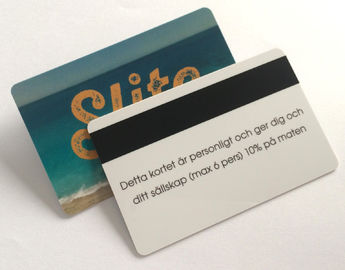 Carteira de identidade plástico do hotel, cartão sem contato imprimível programável profissional do PVC RFID da identificação Smart de NFC