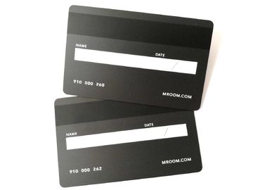 Desgaste - cartão de sócio do metal/cartão de dinheiro resistentes da compra do crédito bancário listra magnética de Hico