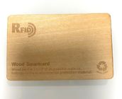 1K gravou a impressão de madeira de Digitas dos cartões de NFC