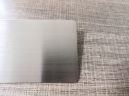 De aço inoxidável do cartão do metal RFID de NFC N-tage213 escovado para a entrada