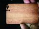 Os cartões de madeira da microplaqueta RFID de  1K IC com gravura Silkscreen a impressão