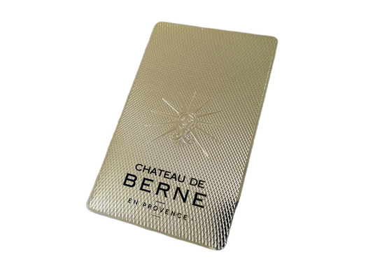 Impressão personalizada NFC Metal Aço MF 1K Cartão sem contato